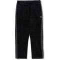 SOLID CAMO VELOUR METAL ONE POINT RELAXED FIT TRACK PANTS MENS