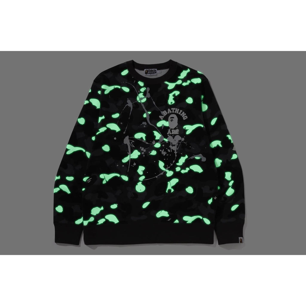 CITY CAMO PAINTING CREWNECK SWEATSHIRT MENS