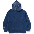 CLOUD CAMO TIGER UPCYCLED RELAXED FIT FULL ZIP HOODIE MENS