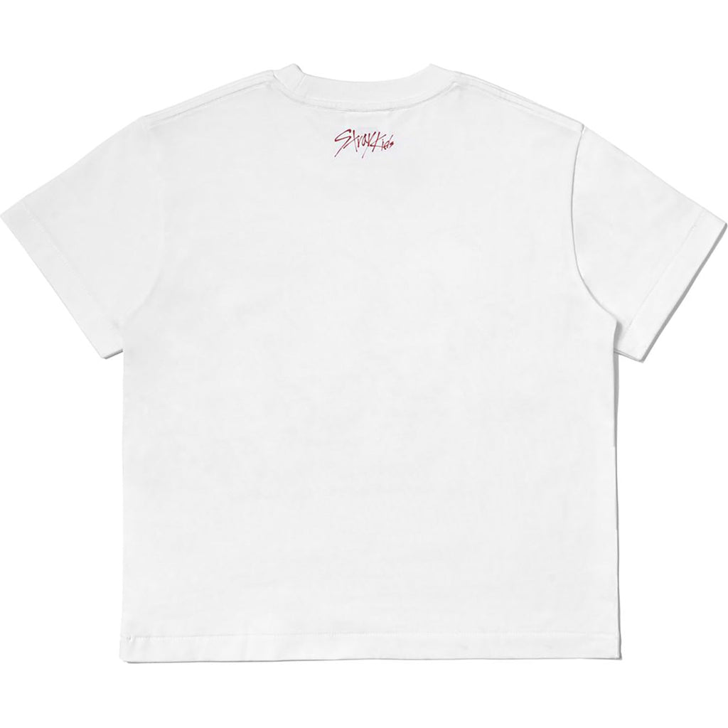 BAPE X STRAYKIDS HAN QUOKKA COLLEGE TEE LADIES