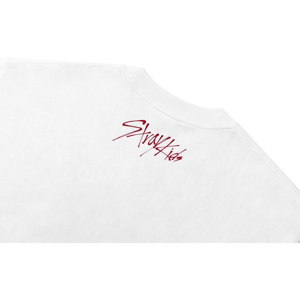 BAPE X STRAYKIDS LEEBIT COLLEGE TEE LADIES