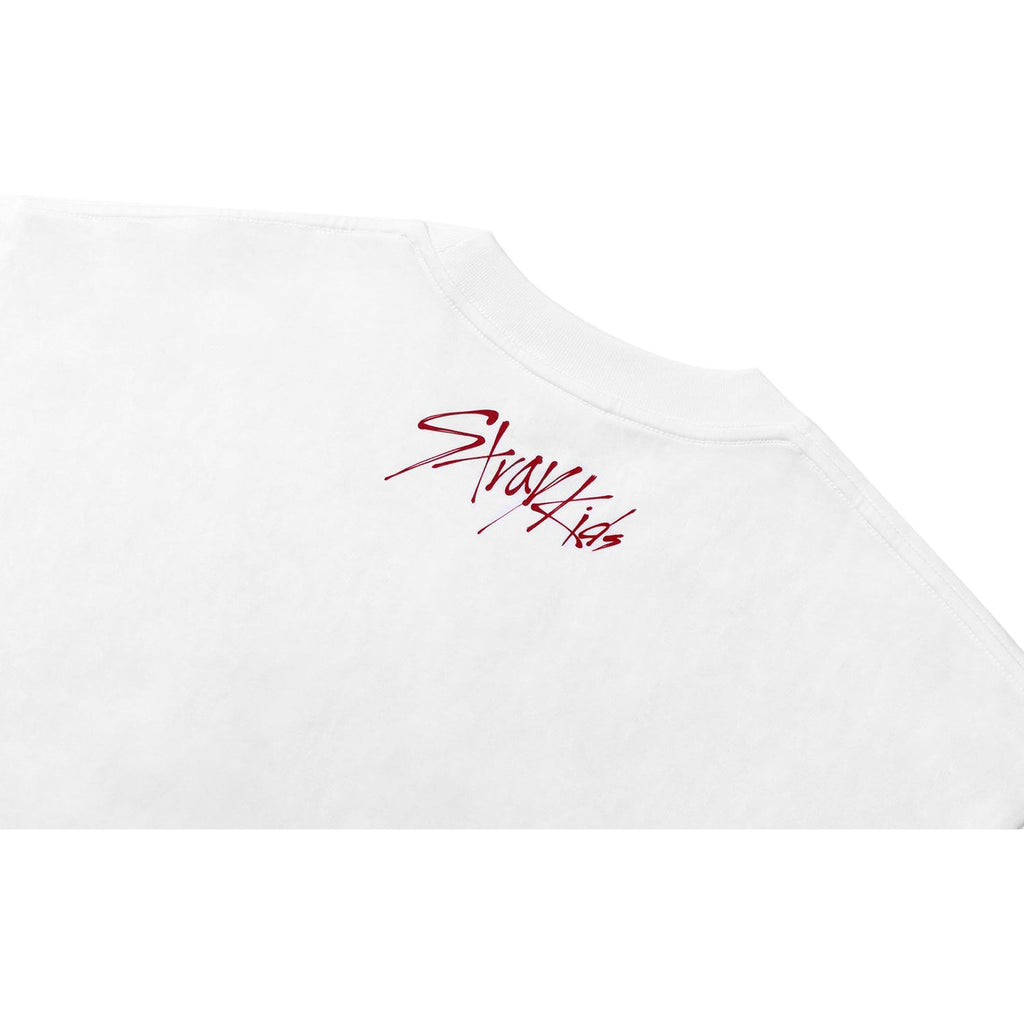 BAPE X STRAYKIDS BBOKARI COLLEGE TEE LADIES